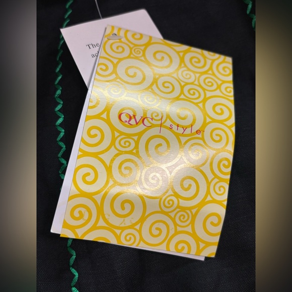 Linea Louis Dell'Olio Black Colorful Floral Embroidered Skirt Woman's Sz 12 NWT - Picture 8 of 9